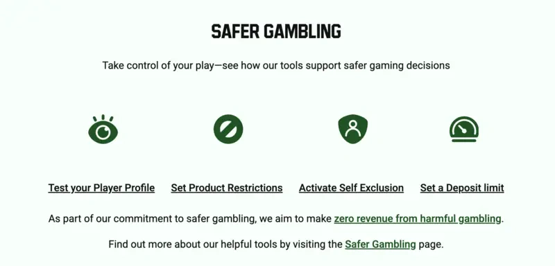 unibet safe gambling